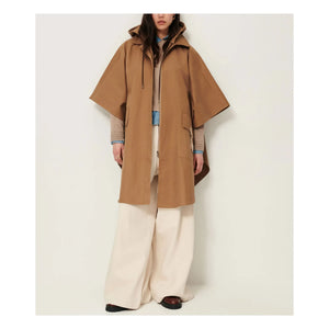 Sessùn - Castelwick Organic Cotton Cape | Camel