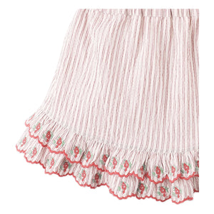 Gingersnaps - Remi Embroidered Short Skirt | Red