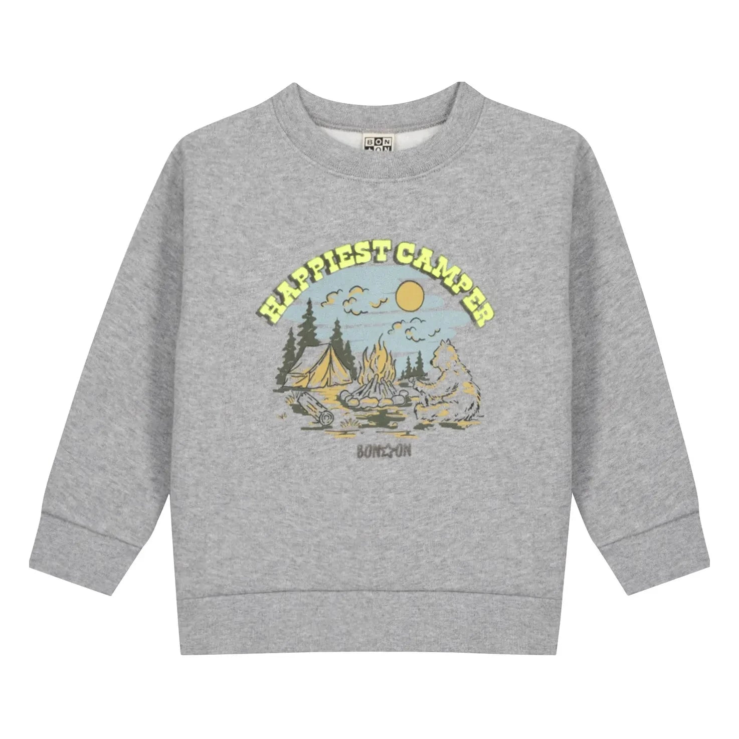 Bonton - Happiest Sweat | Heather Grey