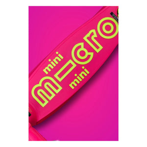 Micro - Mini Neon LED Scooter | Sarı