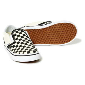 Vans - Checkerboard Classic Slip-On Shoes | White