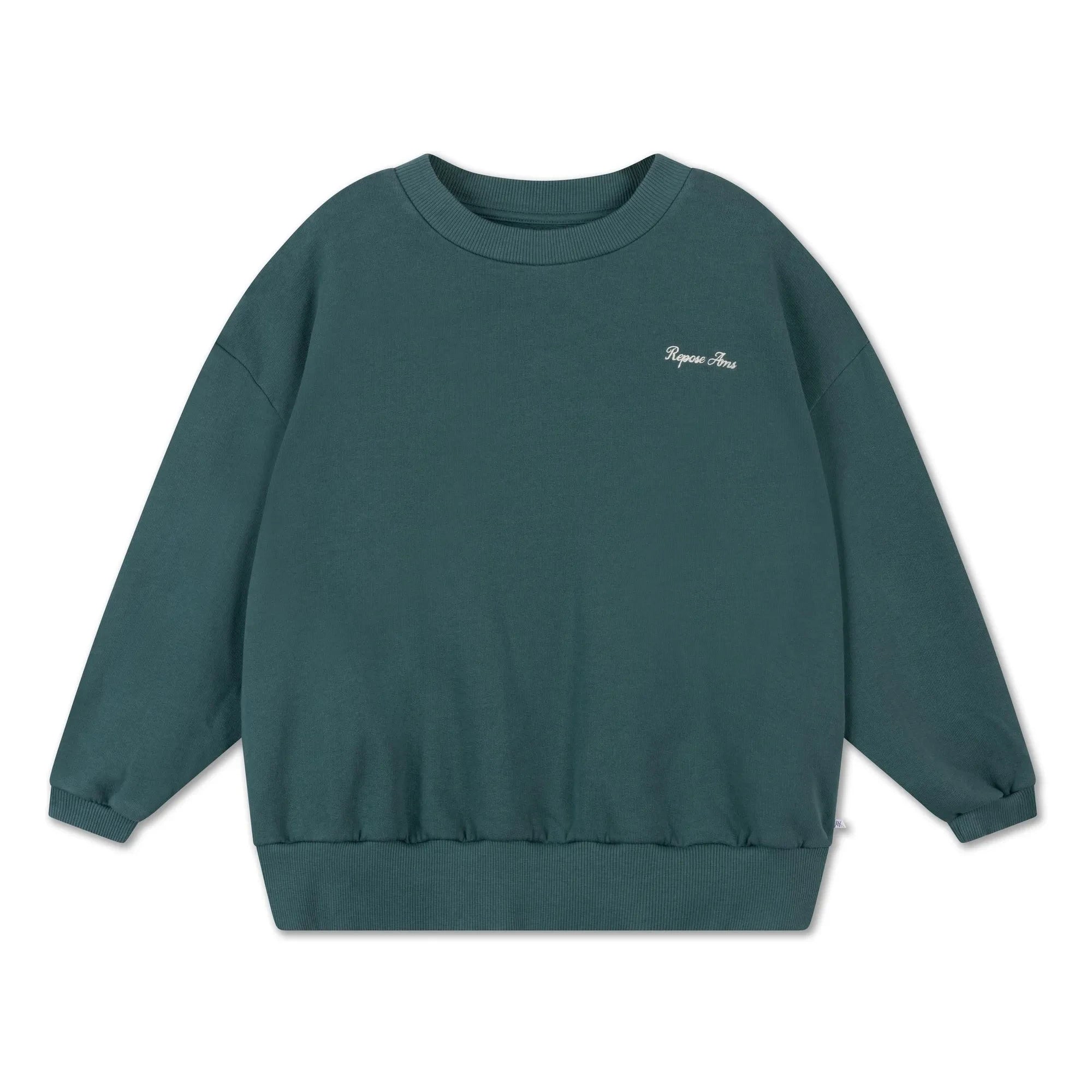Repose AMS - Cozydrop Logo Sweat Organic Cotton | Green