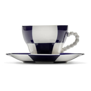 Serax - Fête des Bêtes Cups and Saucers, Wouters & Hendrix - Set of 2 | Blue
