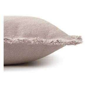 Lorena Canals - Stone-Washed Square Cushion | Pearl Gray
