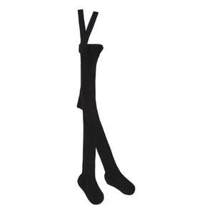 Silly Silas - Organic Cotton Strap Socks | Black