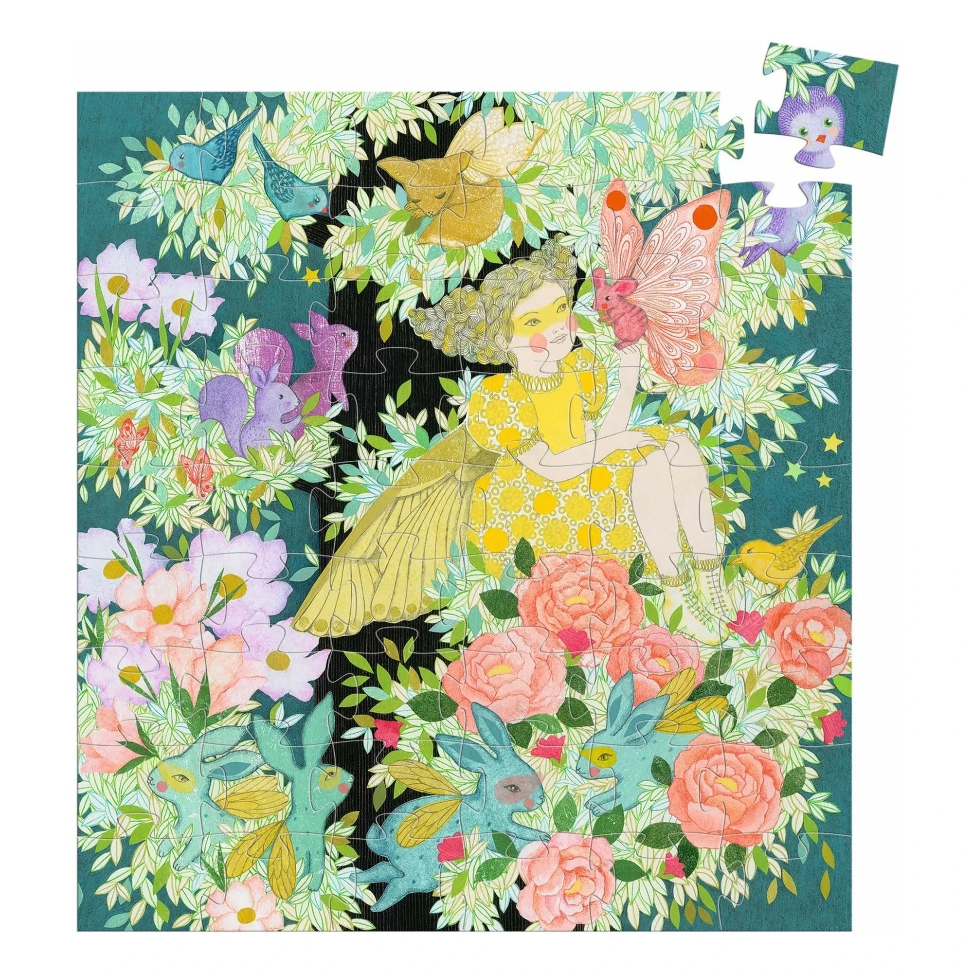 Djeco - Flora’s Tree Puzzle - 54 Pieces