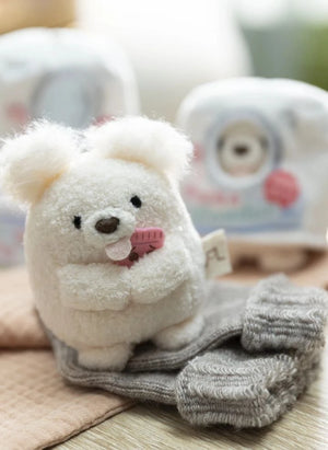 Nici - Washy Dog Plush Toy and Laundry Costume | White
