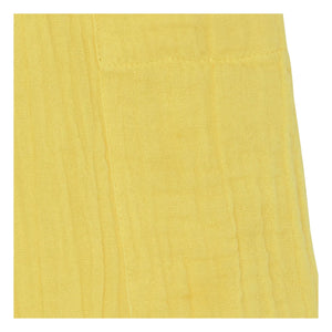 Bonton - Lauren Cotton Gauze Pocket Trousers | Yellow