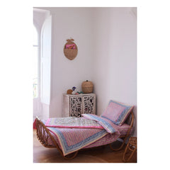 Louise Misha - Enoha Organic Cotton Blanket | Pink