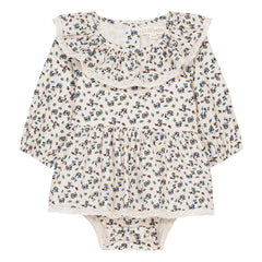 Louise Misha - India Fleurie Organic Cotton Poplin Jumpsuit | Cream