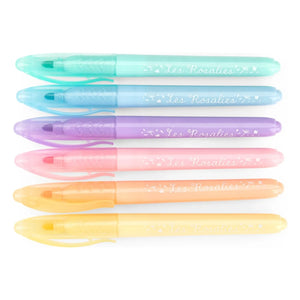 Moulin Roty - Les Rosalies Pastel Felt-tip Pens - Set of 6
