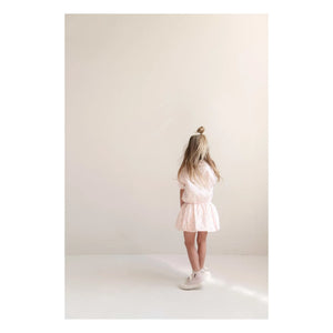 Jenest - Balloon Skirt Betty Pois Organic Cotton | Light Pink