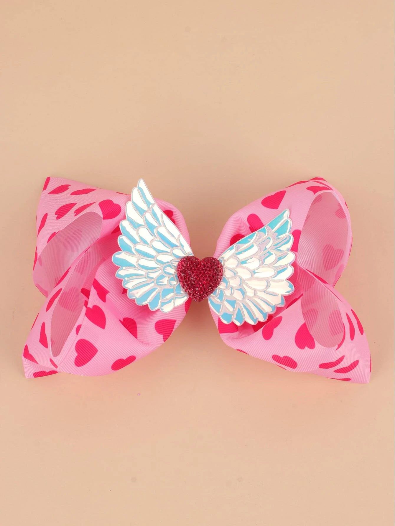 Dinossi - Angel Wing Detailed Girls Hair Clip
