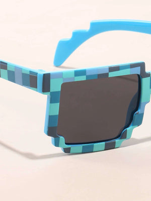 Dinossi - Minecraft Sunglasses Blue