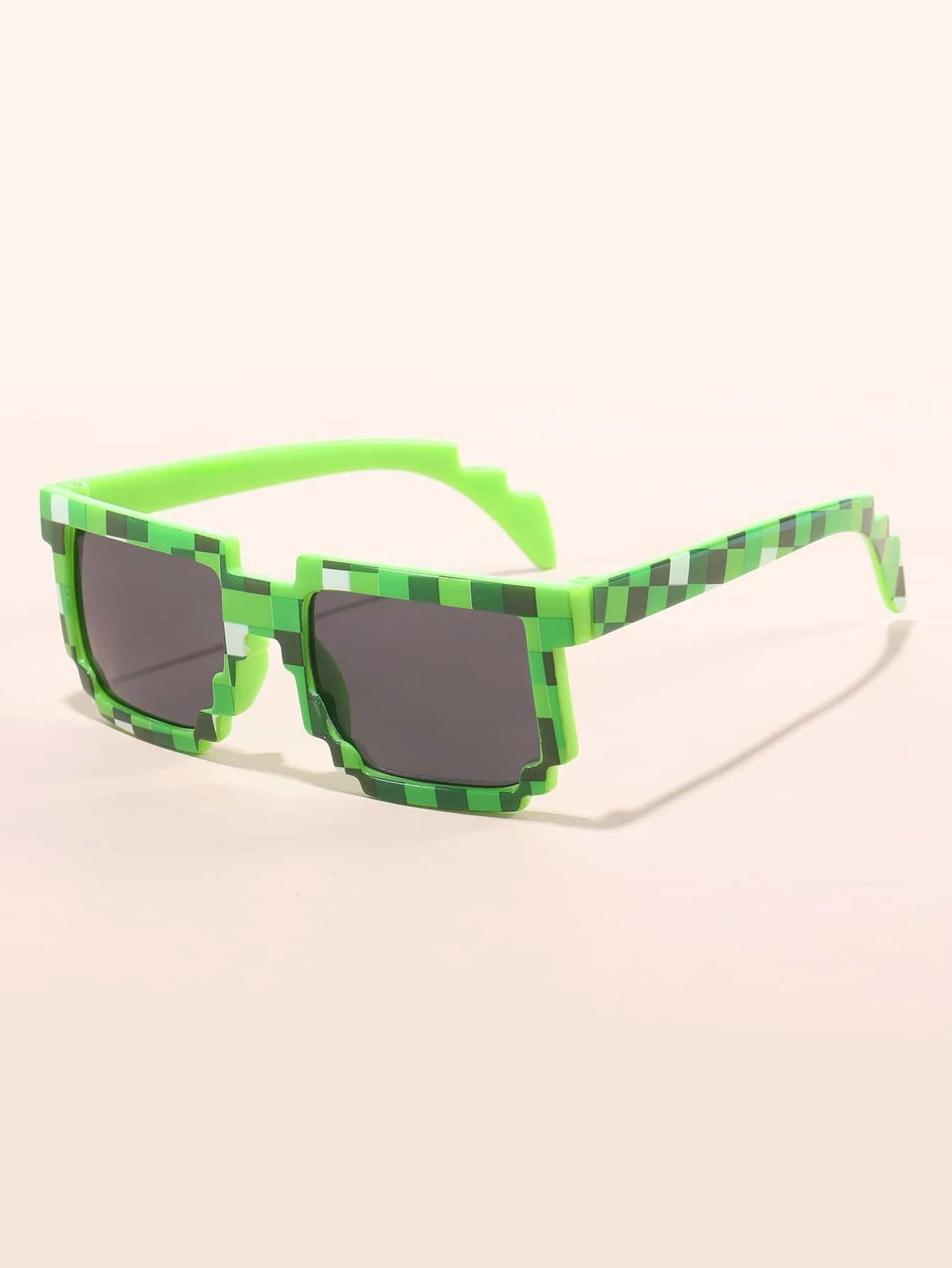 Dinossi - Minecraft Sunglasses Green