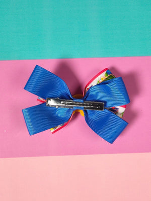 Dinossi - School Bus Design Girls Hair Clip