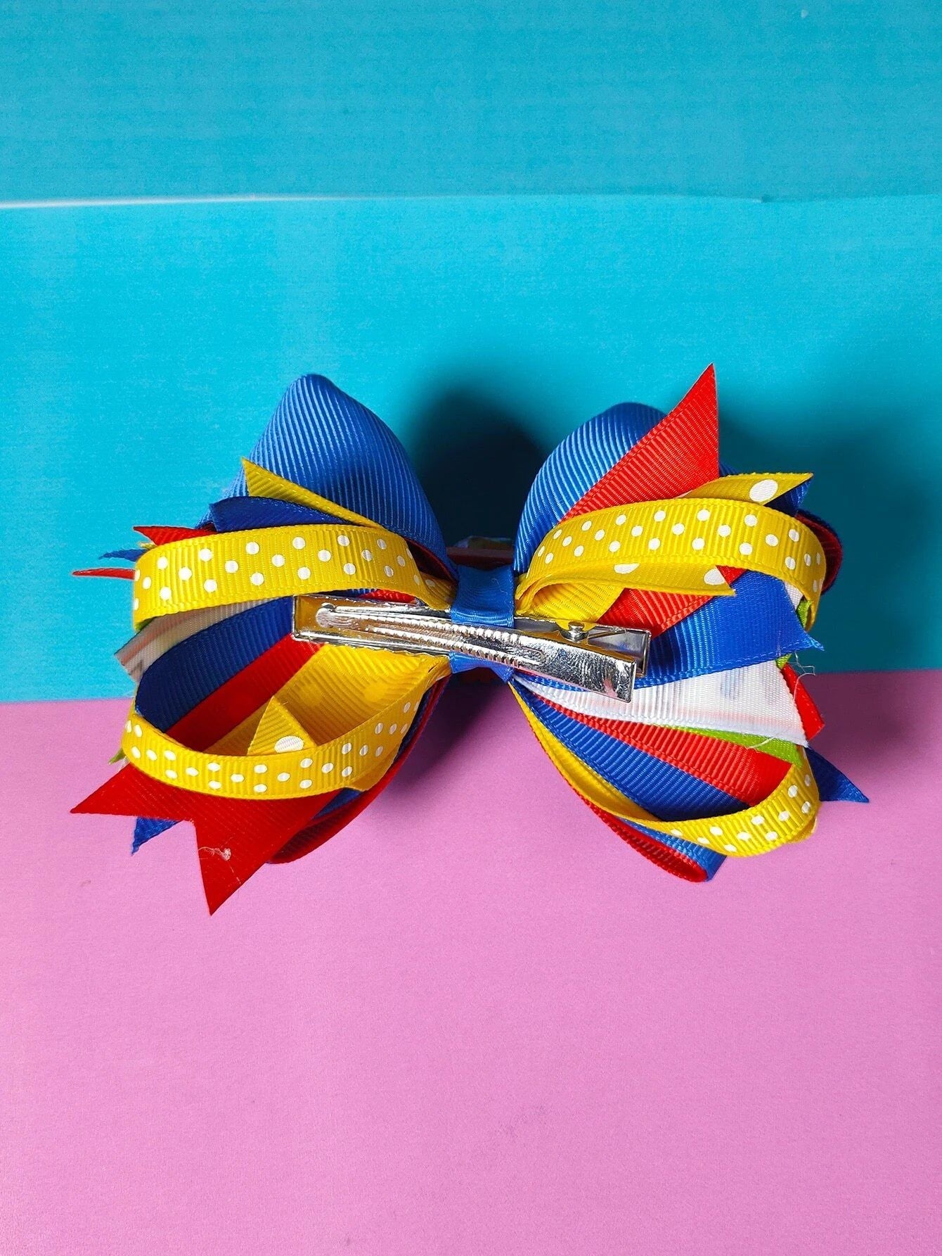 Dinossi - School Love Designed Girls Hair Clip