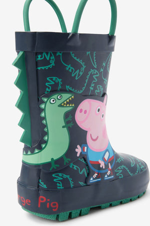 Dinossi - Peppa Pig Soft Sole Light Rain Boots - 30.5