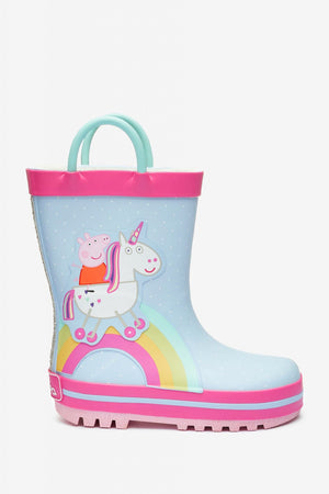 Dinossi - Peppa Pig Soft Sole Girls Rain Boots - 19
