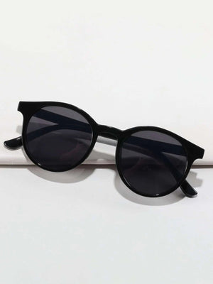 Dinossi - Black Light Round Kids Sunglasses