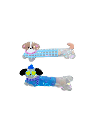 Dinossi - Sausage Dogs 2-Piece Clip Buckle