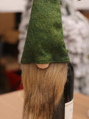 Dinossi - Christmas Gin Special Design Wine Bottle Cover Dress