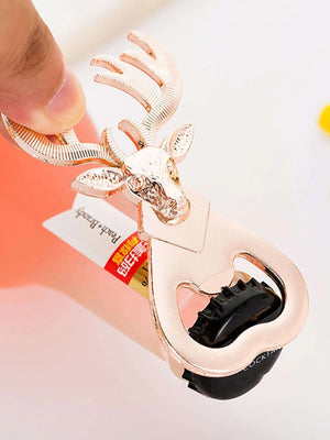 Dinossi - New Year Special Design Reindeer Lid Opener Gift Packaged