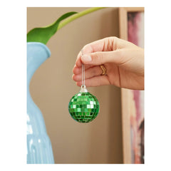 Rice - Disco Decorative Ball | Green