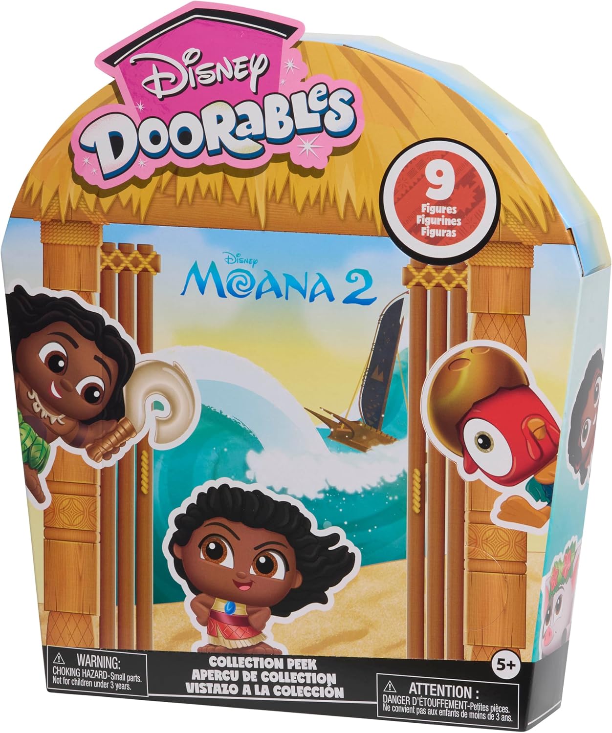 Disney - Disney Doorables Moana 2 Collection Figure Toys