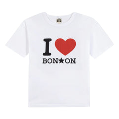 Bonton - Livo I Love T-Shirt | White
