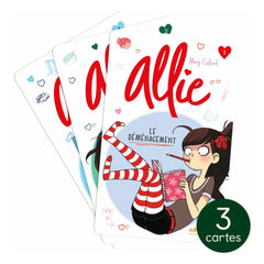 Yoto Player - Le Carnet d'Allie Cards 1 to 3 - Pack of 3