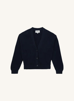 Smallable Kid - Abbey Organic Cotton Cardigan | Navy