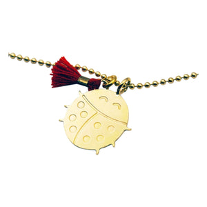 Adorabili - Ladybug Necklace | Gold