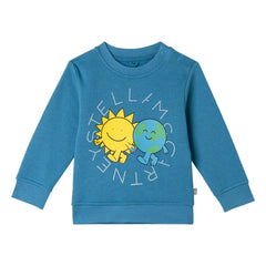 Stella McCartney Kids - Stella Soleil Sweatshirt | Blue