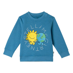 Stella McCartney Kids - Stella Soleil Sweatshirt | Blue