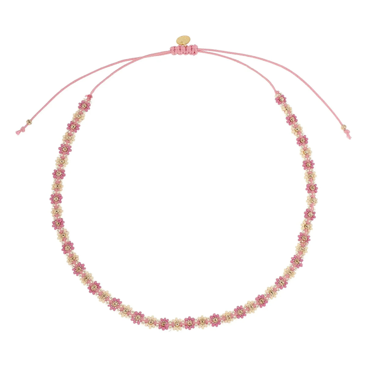Jenest - Flower Necklace | Pink