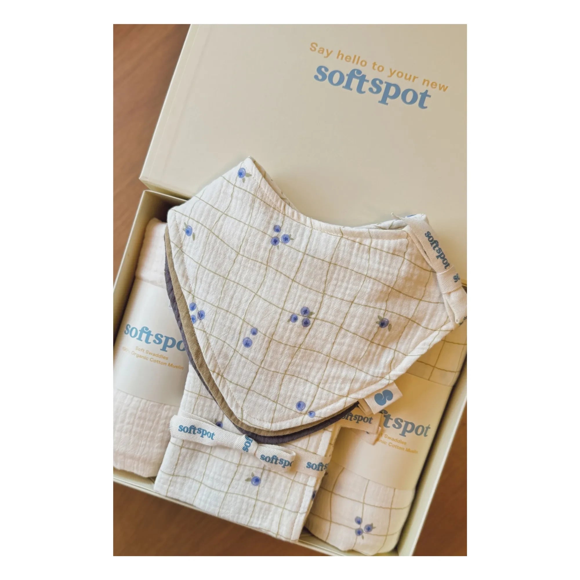 Soft Spot - Baby Gift Set Blueberries