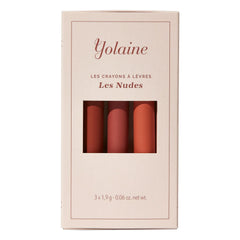 YOLAINE - Lip Liners - Nude Tones - Set of 3
