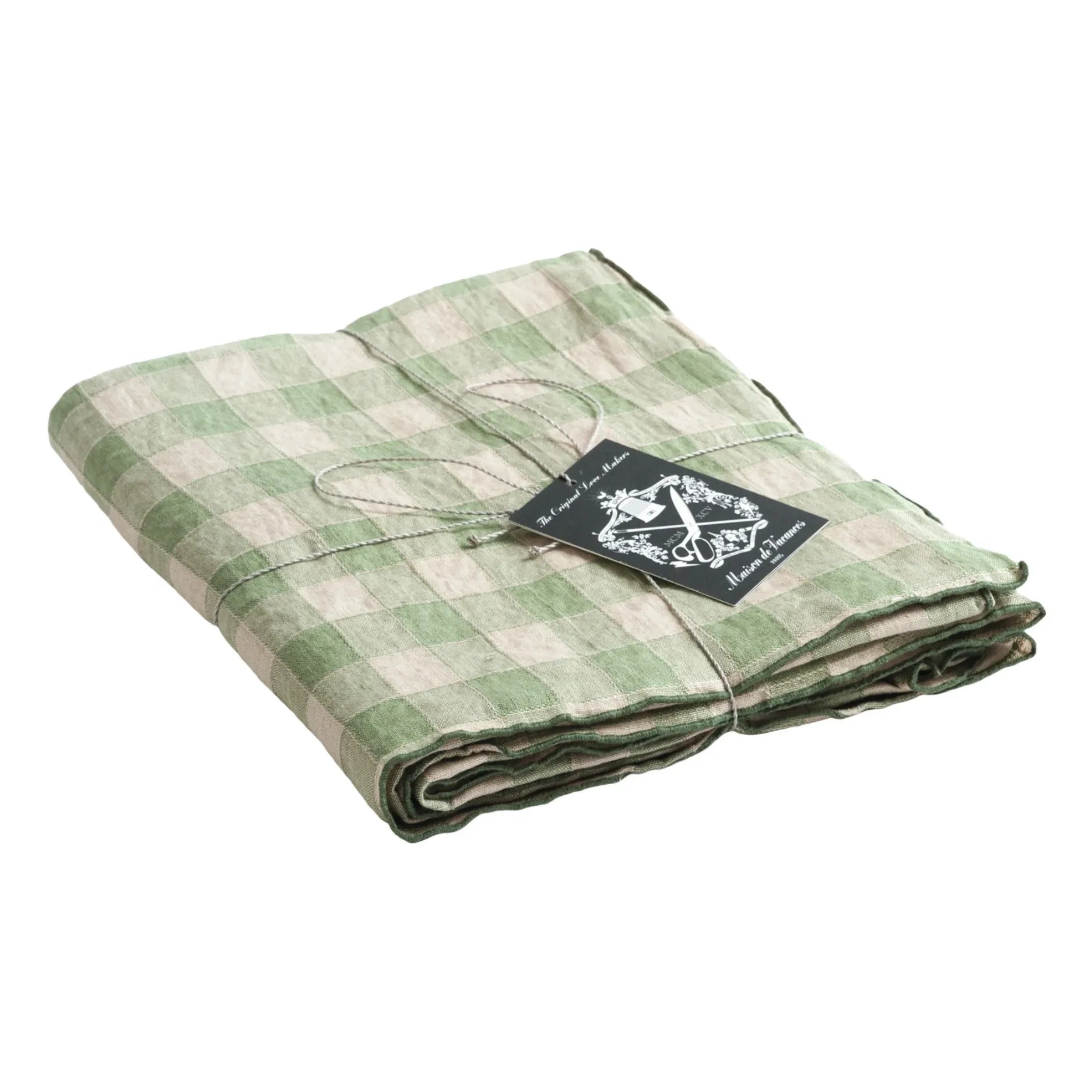 Maison de Vacances - Bourdon Vintage Kanvas Masa Örtüsü | Adaçayı
