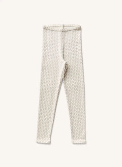 Soor Ploom - Cross Stitch Leggings | Beige Pink