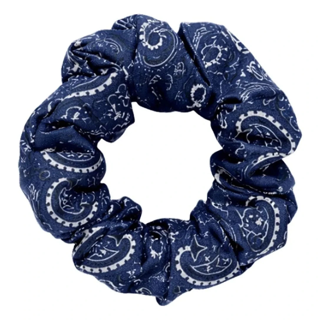 Emily's Pillow - Chouchou Silk Bandana - Medium | Blue