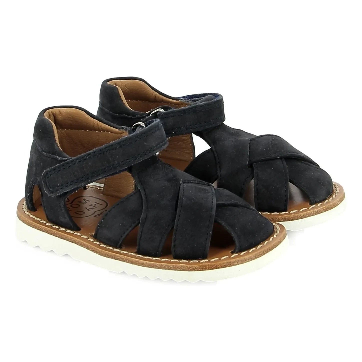 Pom d'Api - Waff Cross Nubuck sandaletler | Lacivert
