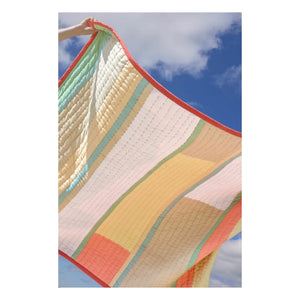 Hübsch - Organic Cotton Blanket | Orange