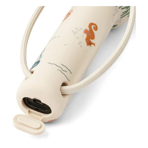 Liewood - Gray Silicone Flashlight | Marine Life/Sandy