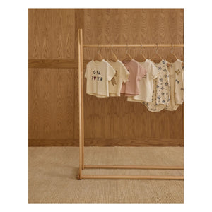 Rylee + Cru - Square Cut Ruffled T-Shirt | Ecru