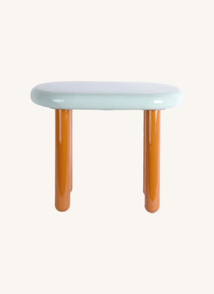 Present Time - Firenze Metal Side Table | Turquoise