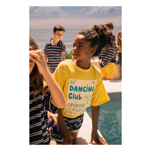 We Are Kids - Dylan Dancing Club T-shirt Organic Cotton | Yellow