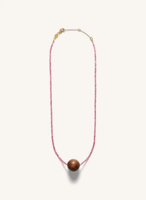 Anni Lu - Pink Mood Necklace | Hibiscus