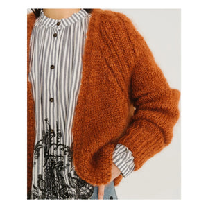 Tinsels - Bali Indie Çizgili Bluz | Siyah