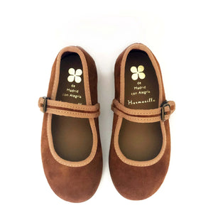Hermosilla - Salamanca Ballerina Shoes | Camel